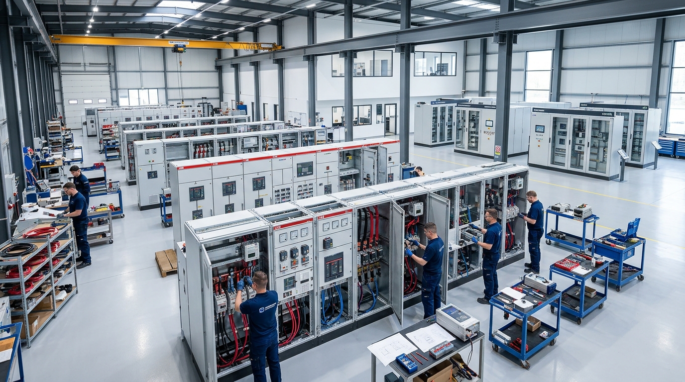 Showroom và Nhà xưởng Thiết Bị Điện HIELEC