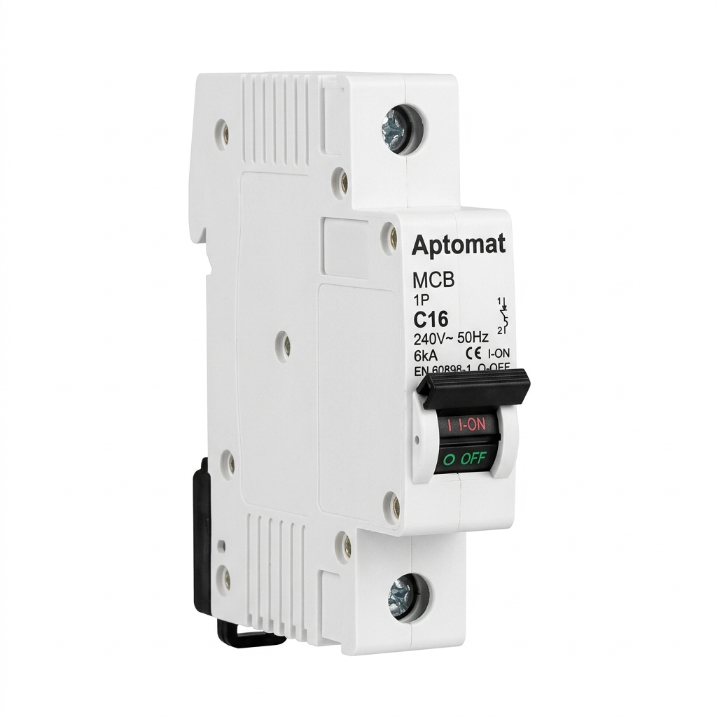 Aptomat MCB Schneider iC60N 1P 16A